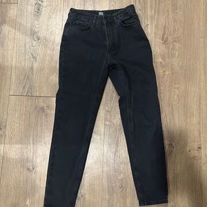 BDG black straight leg jeans from urban outfitters